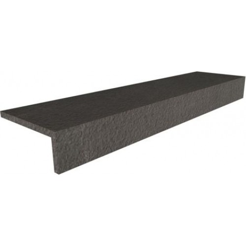 Floor Gres Ступень Industrial Plomb Elemento L Bocciardato 15x60 739141