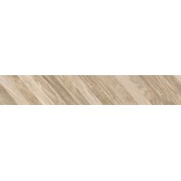 Керамогранит Wood Chevron left бежевый 15x90