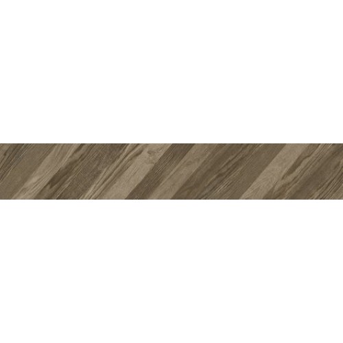 Golden Tile Керамогранит Wood Chevron right коричневый 15x90 9L7170