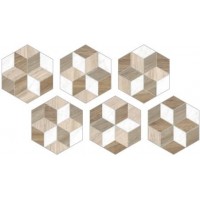 Керамогранит Beaty Matt Hexa Mix 23,2x26,7