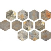 Керамогранит Hibiscus Oxide Matt Hexa Mix 23,2x26,7