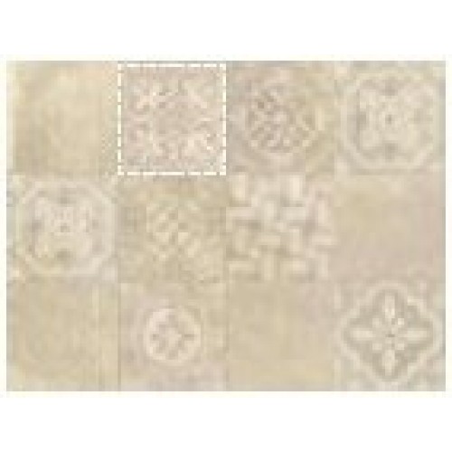 Impronta Декор Icone Bleu Decore Beige 20x20 IB0220D