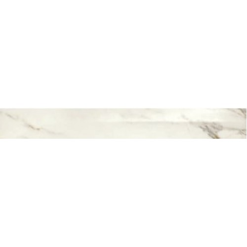 Impronta Бордюр Marble Experience Calacatta Gold Listello Lapp 7,5x60 MB02L7L