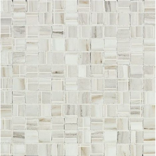 Impronta Мозаика Marmi Imperiali Mosaico White MM1030M