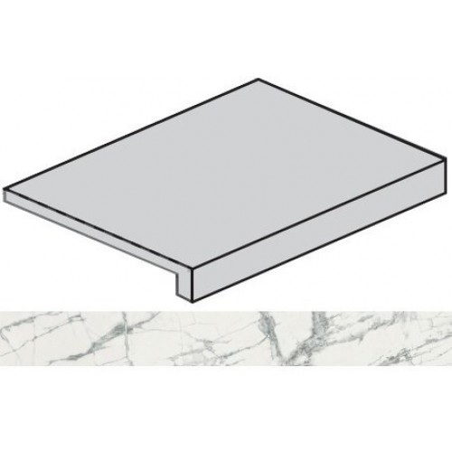 Italon Ступень Charme Deluxe Floor Project Invisible White Scalino Angolare Dx 33x120 620070001609