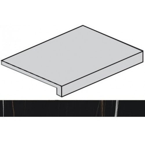 Italon Ступень Charme Deluxe Floor Project Sahara Noir Scalino Angolare Dx 33x120 620070001612