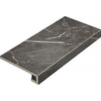 Ступень Charme Evo Floor Project Antracite угловая правая 33x120