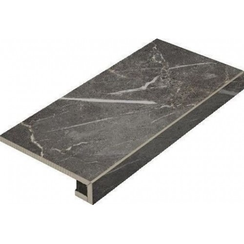 Italon Ступень Charme Evo Floor Project Antracite угловая правая 33x120 620070001169