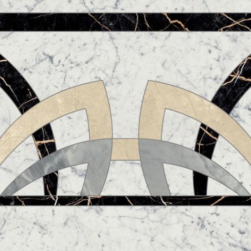 Italon Декор Charme Extra Floor Project Carrara Розон 60 Фашиа Люкс 60x60 620120000077