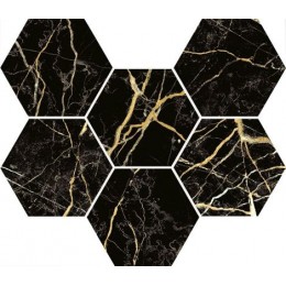 Мозаика Charme Extra Floor Project Laurent Гексагон