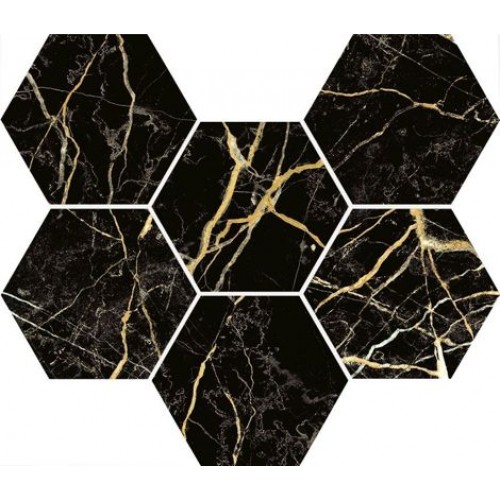 Italon Мозаика Charme Extra Floor Project Laurent Гексагон 620110000069