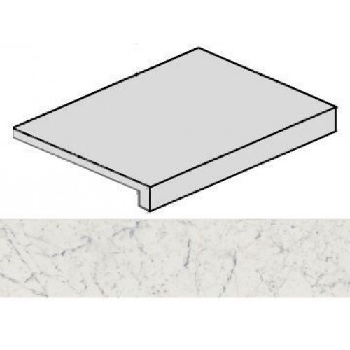 Italon Ступень Charme Extra Floor Project Carrara угловая правая 33x120 620070000999