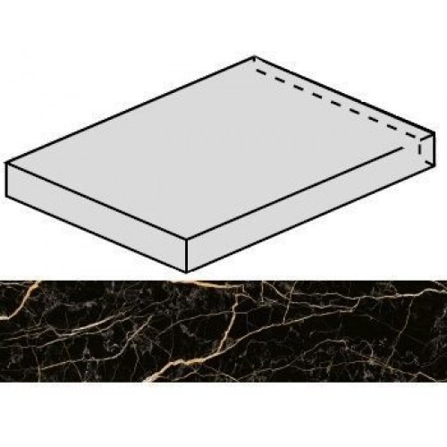 Italon Ступень Charme Extra Floor Project Laurent угловая левая 33x120 620070001009
