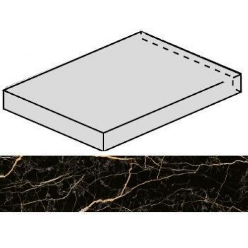 Italon Ступень Charme Extra Floor Project Laurent угловая левая 33x60 620070000991