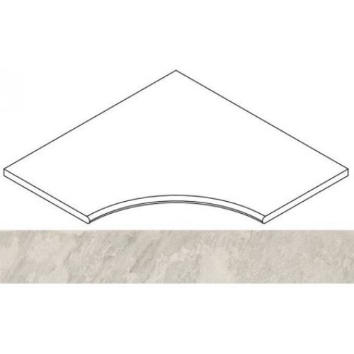 Italon Угол Climb X2 Бортик Угловой закругленный 30 Ice 60x60 620090000353