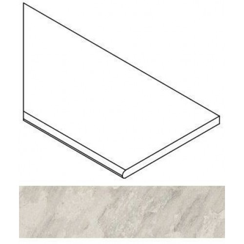 Italon Угол Climb X2 Бортик закругленный Ice Левый 30x60 620090000359