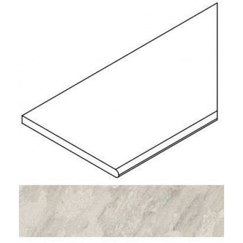 Italon Угол Climb X2 Бортик закругленный Ice Правый 30x60 620090000358