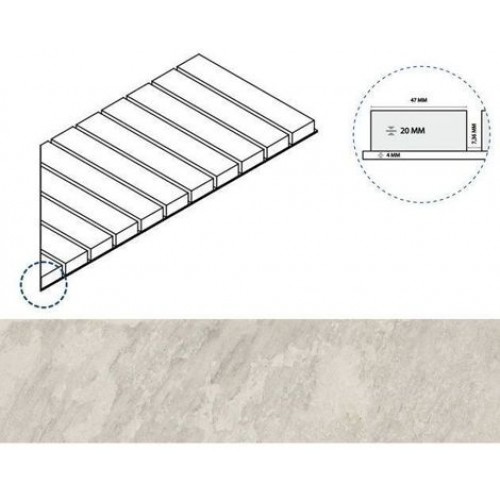 Italon Угол Climb X2 Решетка Стрим 20 Ice Правая 25x60 620090000557