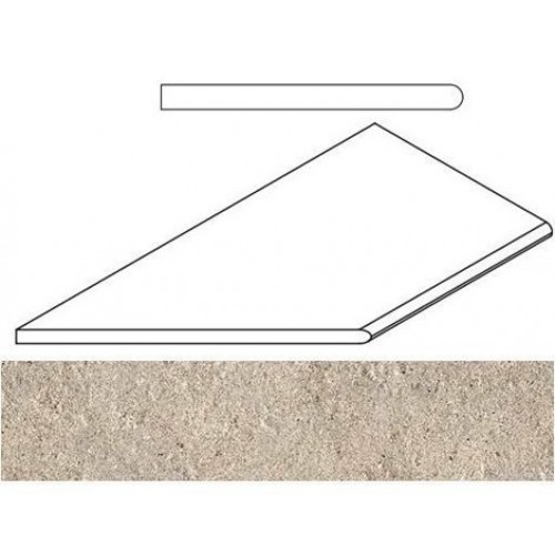 Italon Угол Everstone X2 Desert Бортик закругленный левый 30x60 620090000633