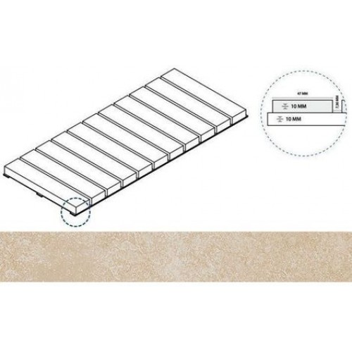 Italon Керамогранит Materia X2 Решетка Стрим 10 Magnesio 25x60 620090000502