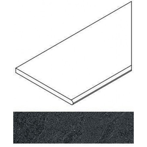 Italon Угол Materia X2 Бортик Закругленный Titanio правый 30x60 620090000414