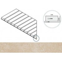 Угол Materia X2 Решетка Стрим 20 Magnesio Левая 25x60