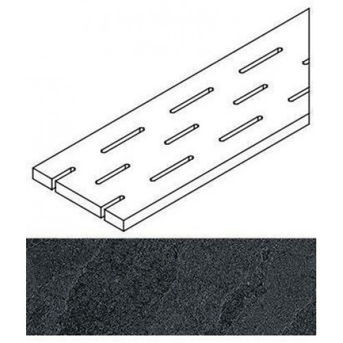 Italon Угол Materia X2 Решетка Titanio Правая 20x60 620090000417