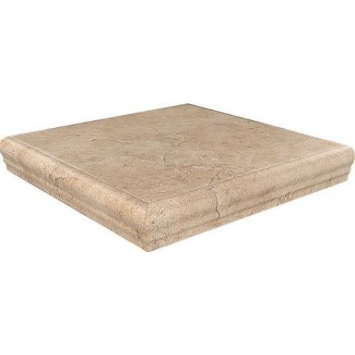 Kerama Marazzi Ступень Фаральони песочный угловая 34x34 SG158300R\GR\AN