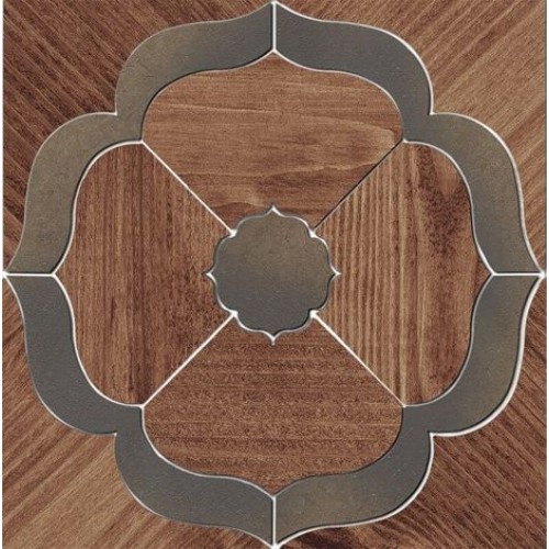 Kerama Marazzi Декор Гранд Вуд наборный коричневый 19,6x19,6 ID85