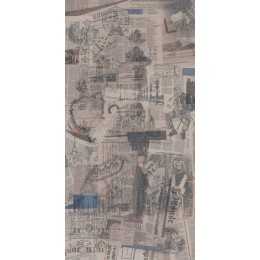 Керамогранит Коллаж декорированный обрезной 119,5x238,5