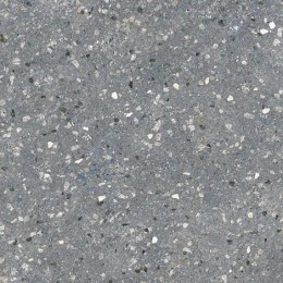 Керамогранит Терраццо серый темный обрезной 60x60