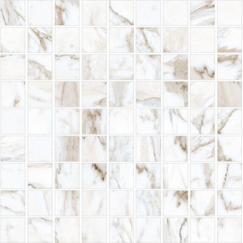 Kerranova Мозаика Marble Trend Calacatta gold Лаппатированная K-1001/LR/m01/300x300x10 K-1001/LR/m01/300x300x10