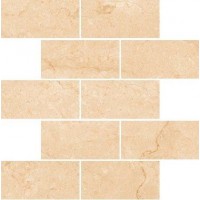 Мозаика Marble Trend Crema marfil Матовая, прямоугольник