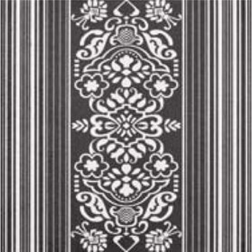La Fabbrica Декор Fusion Black 2 Lap. Liscia 49x49 L671