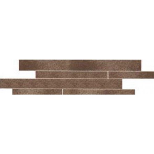 La Fabbrica Мозаика Fusion Muretto Bronze Lap. Liscia Su Rete L452