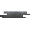 La Fabbrica Мозаика Fusion Muretto Titanium Lap. Liscia Su Rete L451