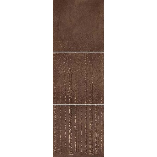 La Fabbrica Панно Fusion Wood Bronze Mix3 Lap. Liscia 49x147 L428