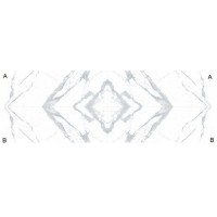 Керамогранит I Naturali Marmi Bianco Statuario Venato Lucidato Bookmatch face B 100x300
