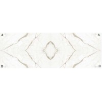 Керамогранит I Naturali Marmi Calacatta Oro Venato Lucidato Bookmatch face B 100x300