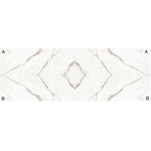 Laminam Керамогранит I Naturali Marmi Calacatta Oro Venato Lucidato Bookmatch face B 100x300 LAMFFM0035_IT