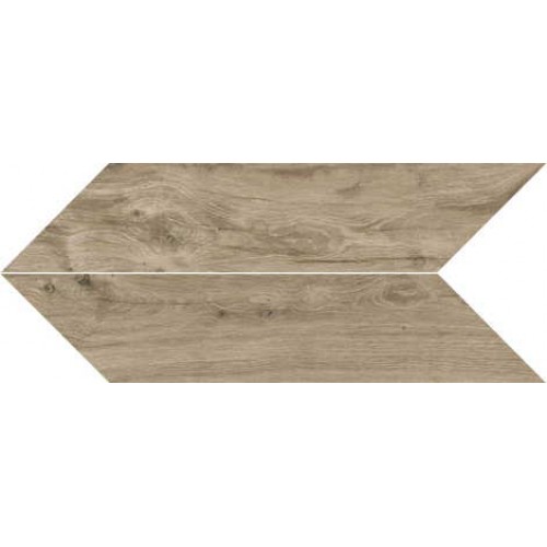 Love Ceramic Tiles Декор Wooden Tortora Chevron 20x80 