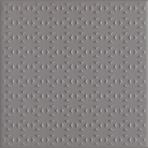 Paradyz Керамогранит Bazo Nero Monokolor Struktura 19,8x19,8 
