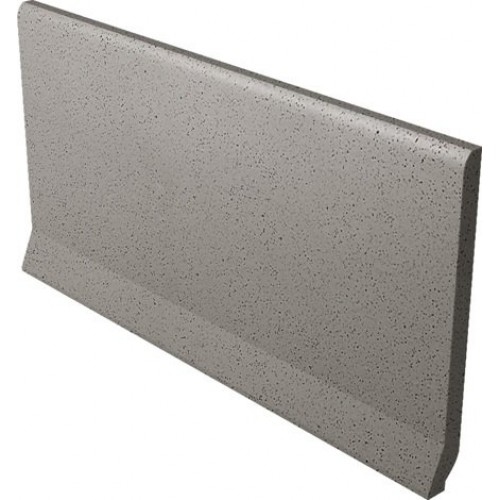 Paradyz Плинтус Bazo Grys Sol-Pieprz Cokol Wywiniety Ostry Mat 10x19,8 