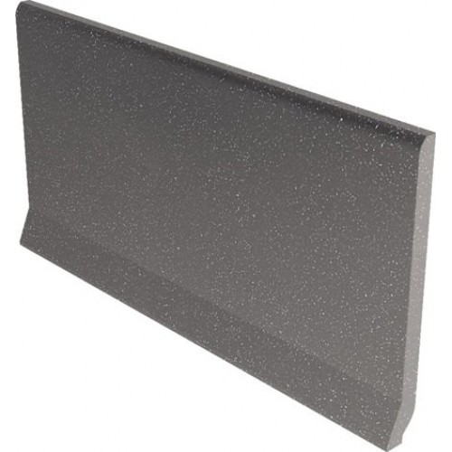 Paradyz Плинтус Bazo Nero Sol-Pieprz Cokol Wywiniety Ostry Mat 10x19,8 