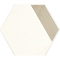 Декор Calacatta Hexagon Mat. B 17,1x19,8