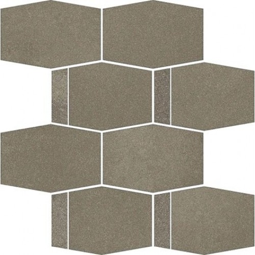 Paradyz Мозаика Naturstone umbra Mozaika hexagon mix 