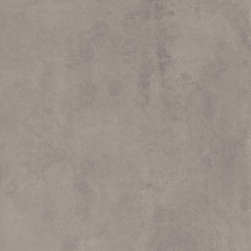 Paradyz Керамогранит Pure Art Dark Grey Dekor Rekt Mat 59,8x59,8 