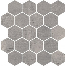 Мозаика Space Grafit Mozaika Hexagon mat