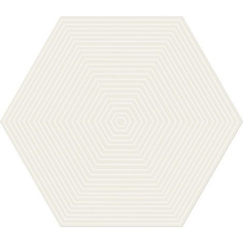 Tubadzin Декор Cielo e Terra Dekor Bianco Geometry 1 MAT 6 mm 19,2x22,1 