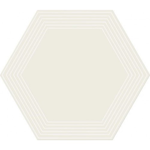 Tubadzin Декор Cielo e Terra Dekor Bianco Geometry 2 MAT 6 mm 19,2x22,1 
